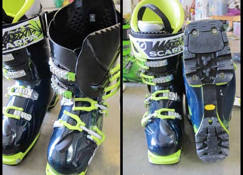 scarpa freedom sl alpine touring boot