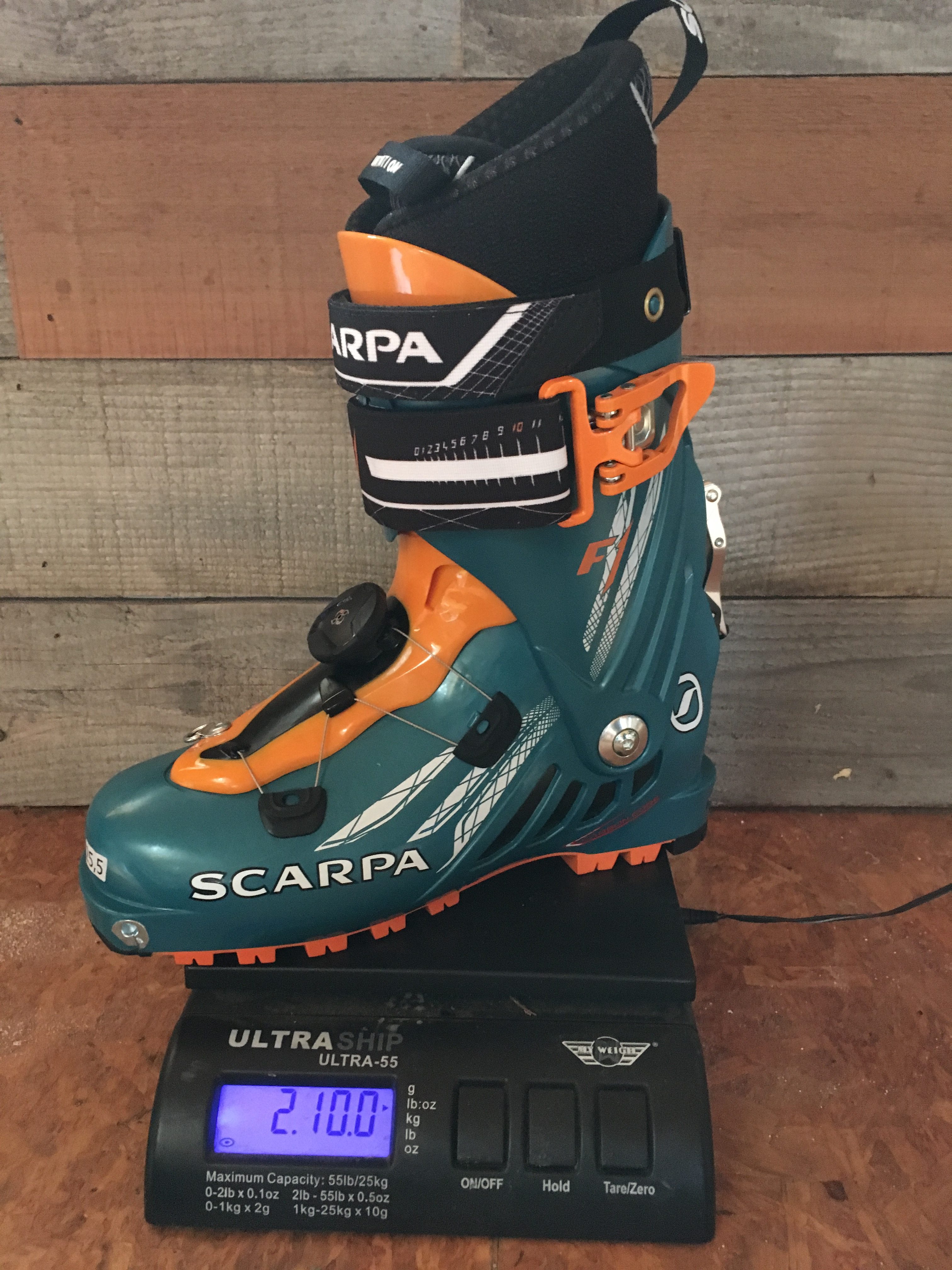 Scarpa F1 ski boot - a lightweight 